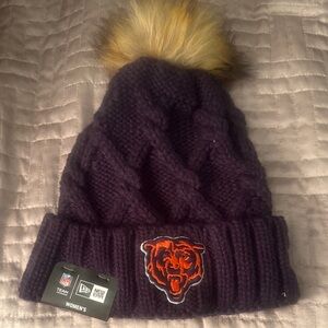 NFL Women's Knit Beanie - Dark Blue and Gold